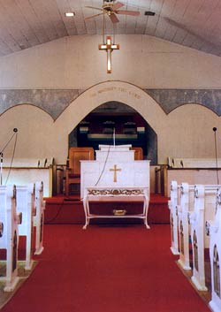 Christ Temple Church altar