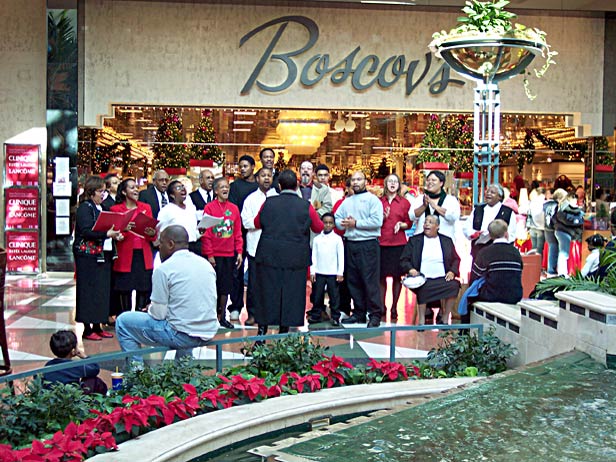 Greater Works Choir at Concord Mall - 1