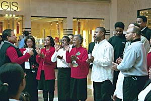 Greater Works Choir at Concord Mall - 3