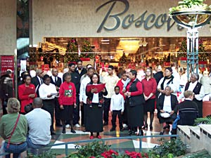 Greater Works Choir at Concord Mall - 5