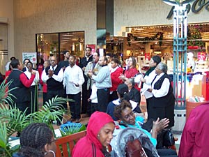 Greater Works Choir at Concord Mall - 6