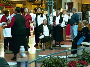 Greater Works Choir at Concord Mall - 10