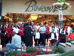 Greater Works Choir at Concord Mall - 11
