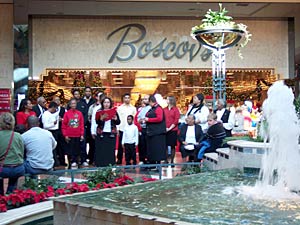 Greater Works Choir at Concord Mall - 13