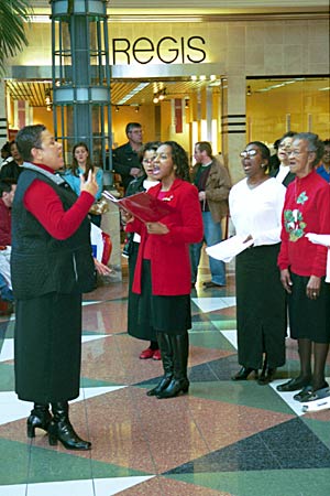 Greater Works Choir at Concord Mall - 17