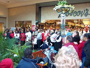 Greater Works Choir at Concord Mall - 24