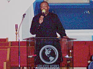 District Elder Douglas Yancy at Greater Works Ministries - 12