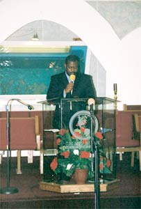 Pastor Jerry Eldridge at Greater Works Ministries - 1