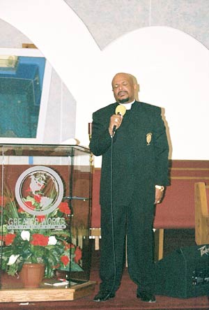 Pastor Jerry Eldridge at Greater Works Ministries - 30