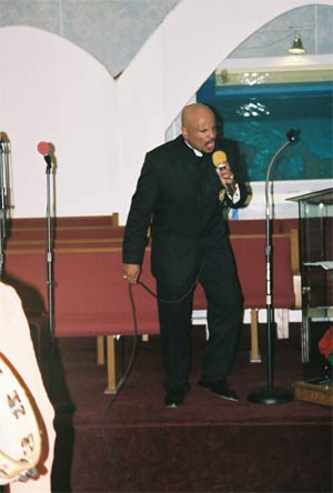 Pastor Jerry Eldridge at Greater Works Ministries - 34