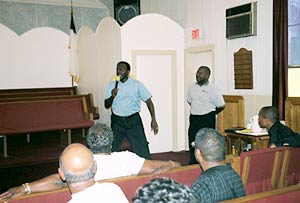 Pastor Rodney Williams and Elder John Murray - 4-15