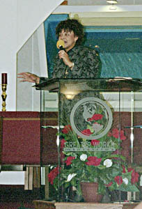 Evangelist Monica Parchia at Greater Works Ministries - 6