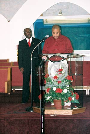 Ernie Stevens visits Greater Works Ministries for Pentecost 2007 - 2-3