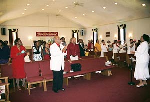 Ernie Stevens visits Greater Works Ministries for Pentecost 2007 - 2-6