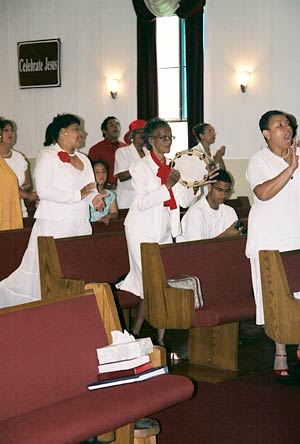 Ernie Stevens visits Greater Works Ministries for Pentecost 2007 - 2-7