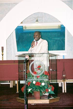 Ernie Stevens visits Greater Works Ministries for Pentecost 2007 - 2-12