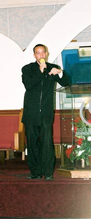 Ernie Stevens visits Greater Works Ministries for Pentecost 2007 - 3-15