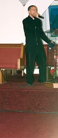 Ernie Stevens visits Greater Works Ministries for Pentecost 2007 - 3-18