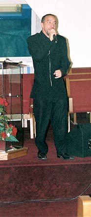 Ernie Stevens visits Greater Works Ministries for Pentecost 2007 - 3-19