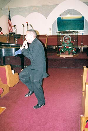 Ernie Stevens visits Greater Works Ministries for Pentecost 2007 - 25