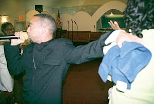 Ernie Stevens visits Greater Works Ministries for Pentecost 2007 - 4-1