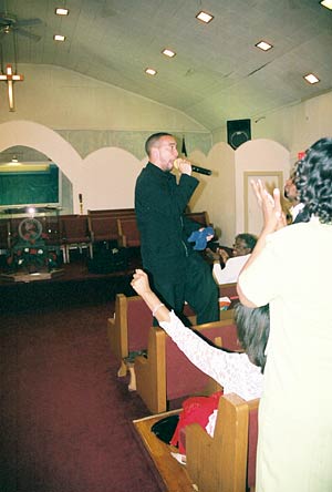 Ernie Stevens visits Greater Works Ministries for Pentecost 2007 - 4-6