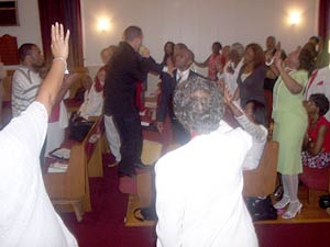 Ernie Stevens visits Greater Works Ministries for Pentecost 2007 - 4-6d