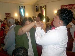 Ernie Stevens visits Greater Works Ministries for Pentecost 2007 - 4-6e