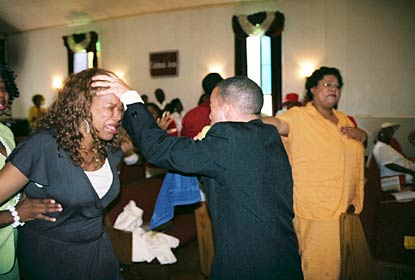 Ernie Stevens visits Greater Works Ministries for Pentecost 2007 - 4-8