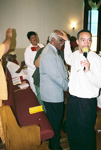 Ernie Stevens visits Greater Works Ministries for Pentecost 2007 - 5-2