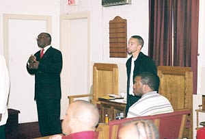 Ernie Stevens visits Greater Works Ministries for Pentecost 2007 - 6-16