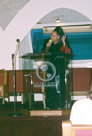 Evangelist Lorraine Boisseau at Greater Works Ministries - 7