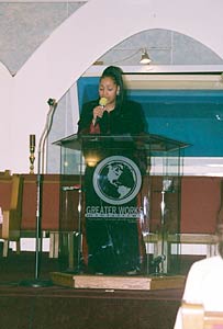 Evangelist Lorraine Boisseau at Greater Works Ministries - 11