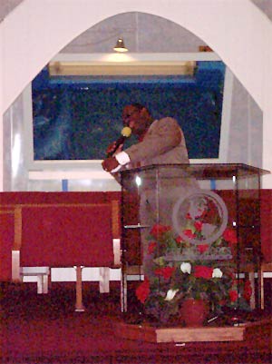 District Elder Jeremiah Thomas  at Greater Works Ministries - 9