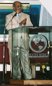 Pastor Chris Winters at Greater Works Ministries - 2
