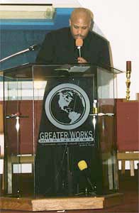 Pastor Chris Winters at Greater Works Ministries - 8