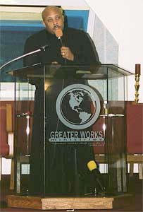 Pastor Chris Winters at Greater Works Ministries - 9