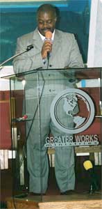 Pastor Chris Winters at Greater Works Ministries - 30